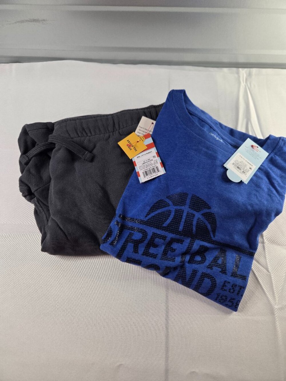 Cat & Jack XXL‎ (16/18) Husky Shorts & Basketball Tee Bundle Boys NWT